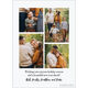 Foil Heart Name Vertical Flat Holiday Photo Cards Image 3 of 4